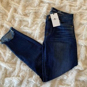 7 For All ManKind Ankle Gwenevere Jeans